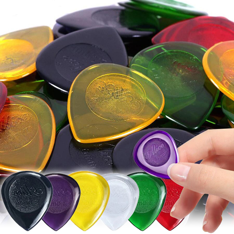 Musical Instrument Fagot - 6/12 Stuks Abs Water-Drop Vorm Plectrums