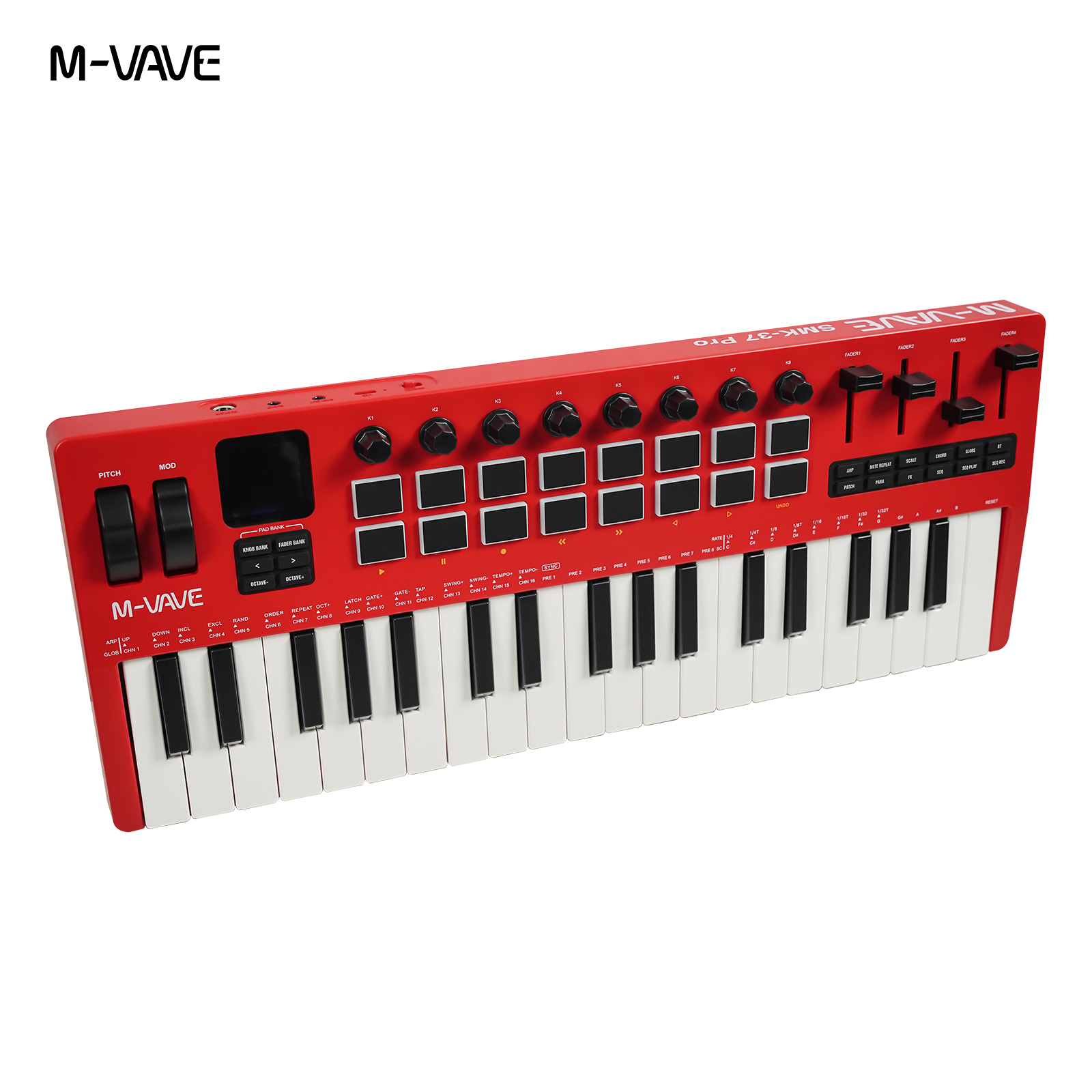 Musical Instrument Keyboard - M-VAVE SMK-37 PRO 37-toetsenbord MIDI-controller en
