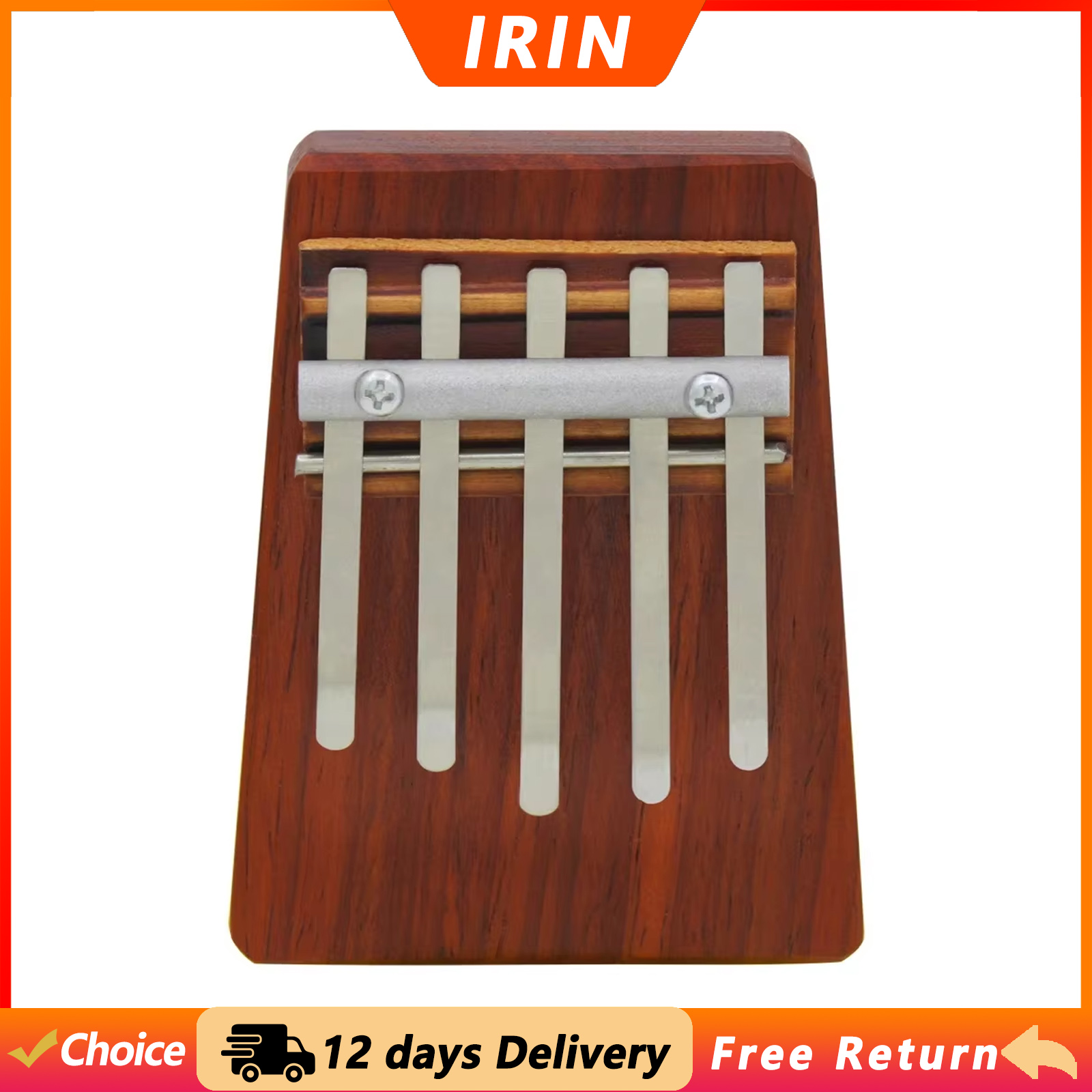 Musical Instrument Keyboard - IRIN Kalimba 5-toons duimpiano professioneel toetsenbordinstrument