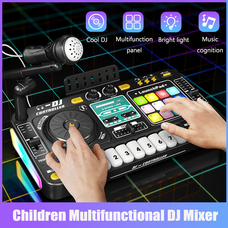 Musical Instrument Keyboard - DJ Mixing Toys voor kinderen Multifunctionele