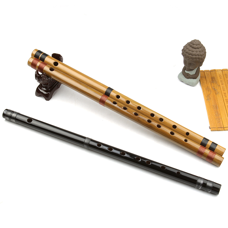 Musical Instrument In Japanese - 7/8 Hon Japanse bamboefluit Twee kleuren