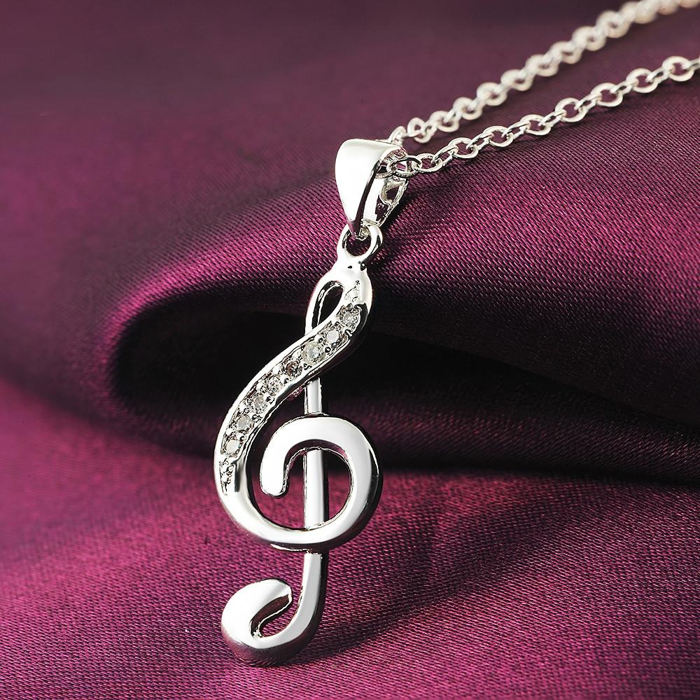 Musical Instrument Symbols - 45 CM 18 inch 925 zilveren