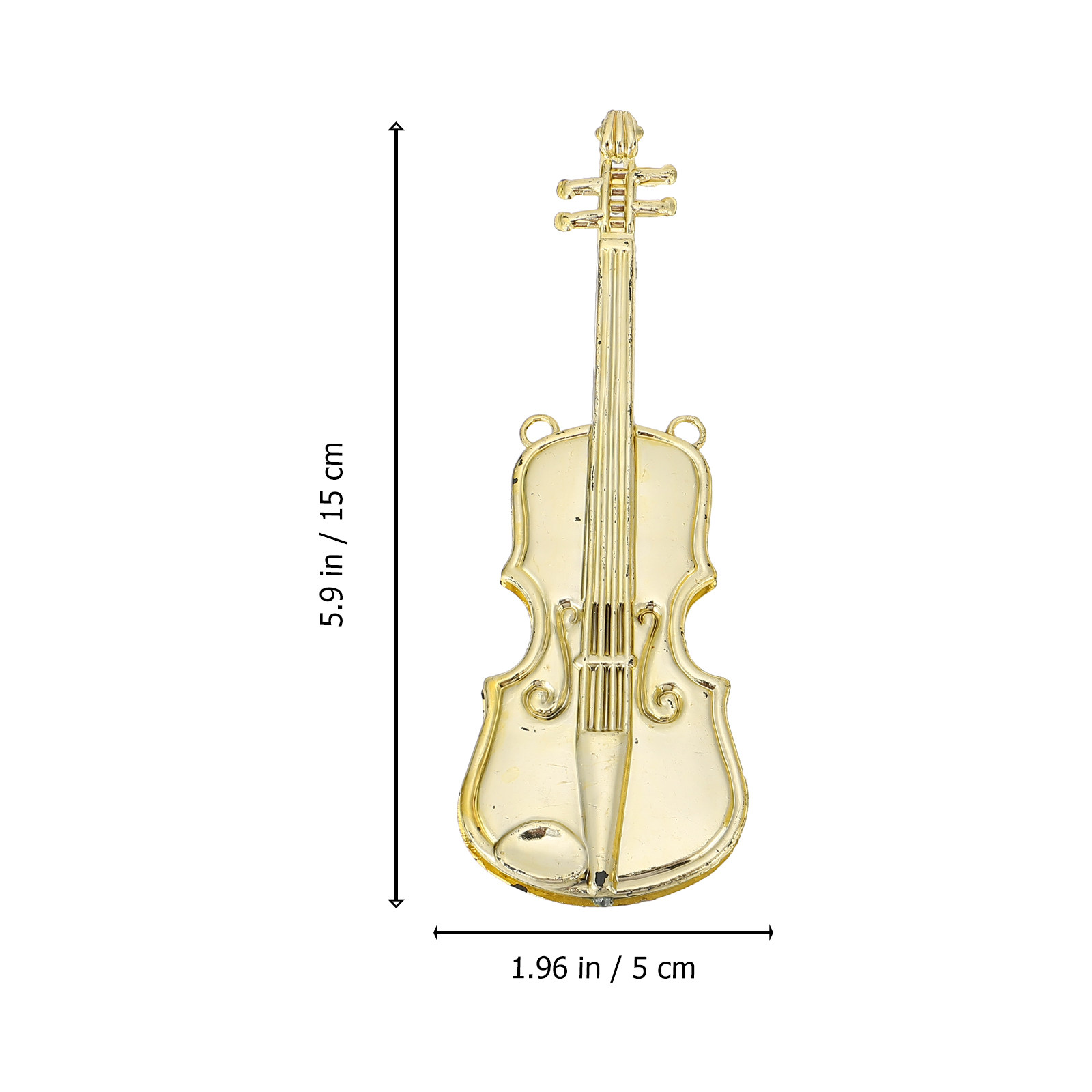 12 stuks mini-viool muziekinst - Musical Instrument Xmas Ornaments recensie en prijs