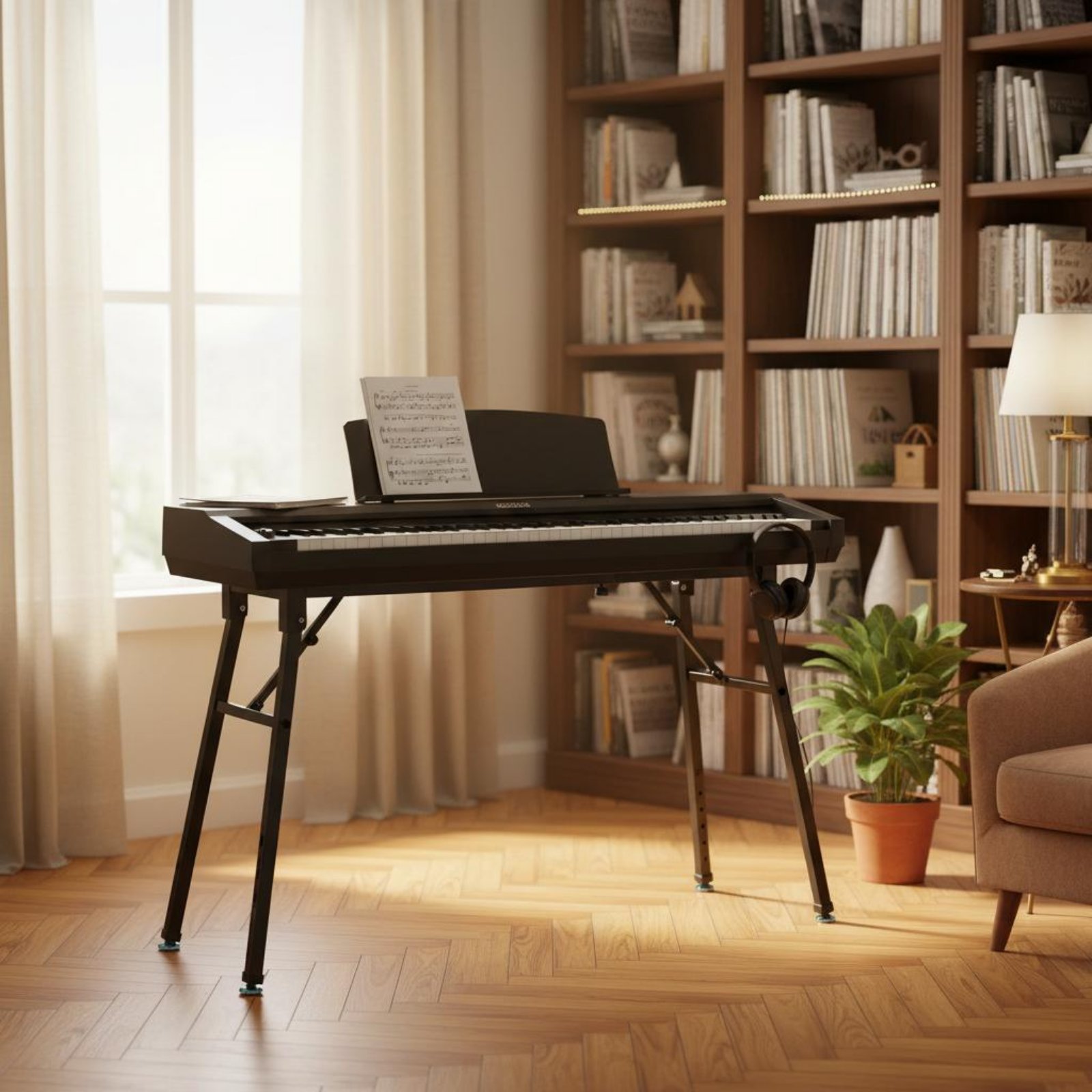 Opvouwbare toetsenbordstandaar - Musical Instrument Keyboard recensie en prijs