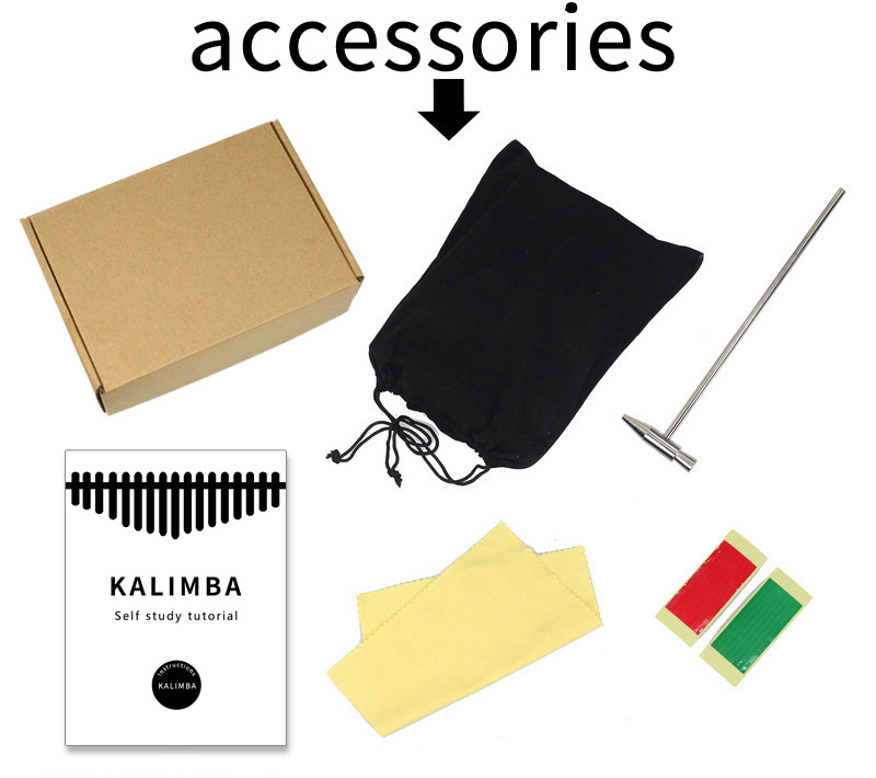 Kleurrijke 21 Key Kalimba Kids - Musical Instrument Keyboard recensie en prijs