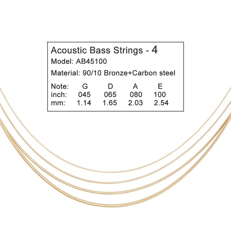 4 Snaren Akoestische Bas Anti- - Musical Instrument Strings recensie en prijs