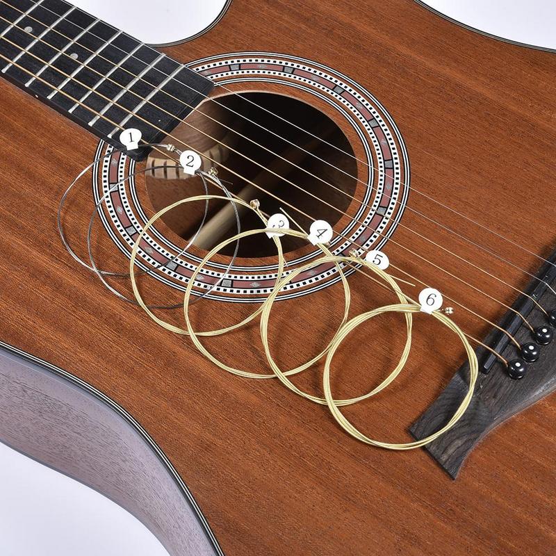 6 Stuks Hoogwaardige Akoestisc - Musical Instrument Strings recensie en prijs