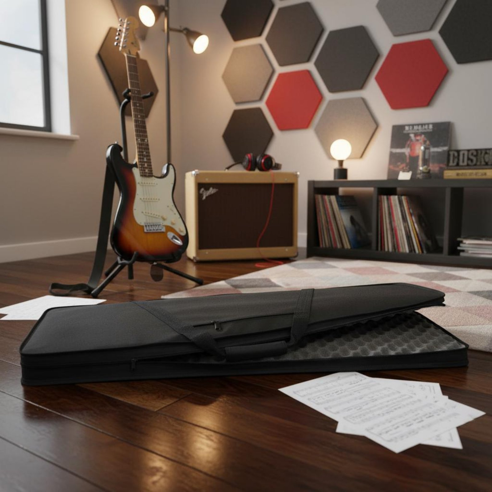 Lichtgewicht gitaarkoffer van  - Musical Instrument Of recensie en prijs