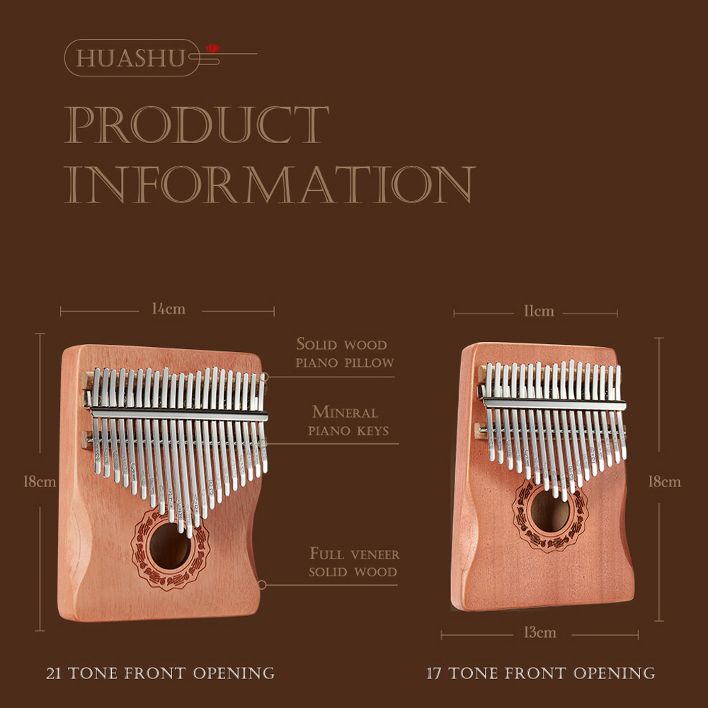Hluru 17-toetsen Kalimba Vinge - Musical Instrument Keyboard recensie en prijs