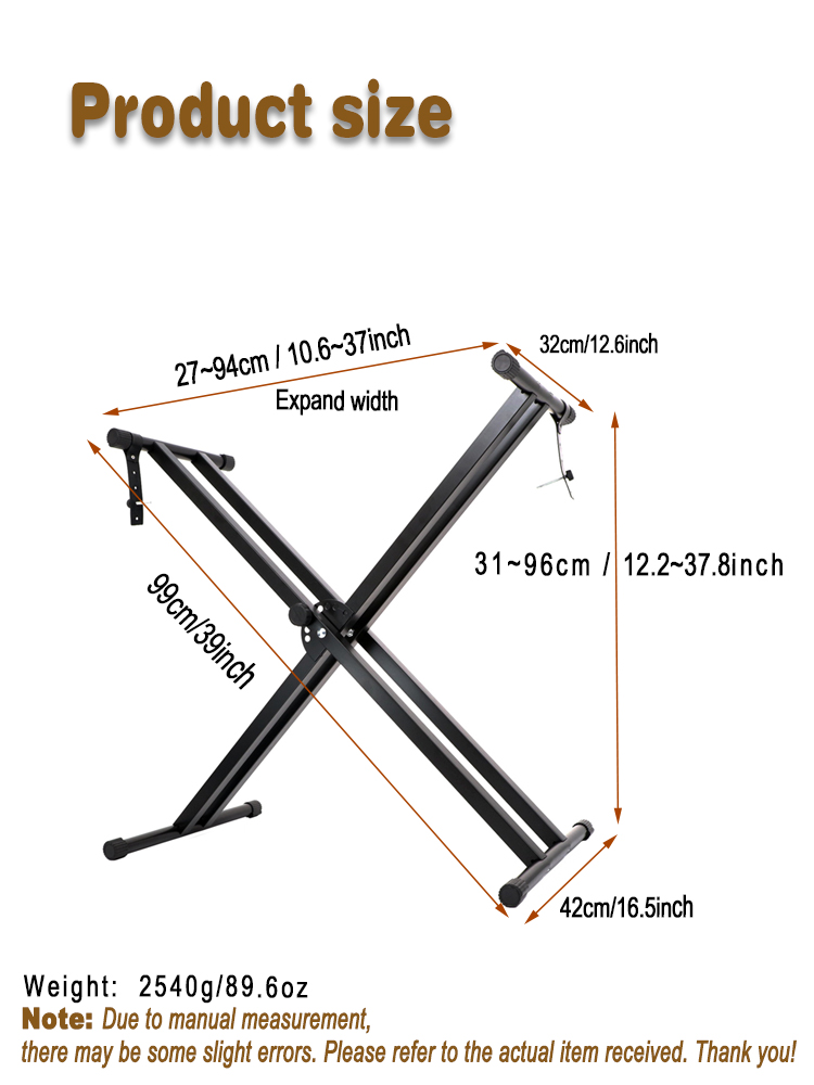 1pc toetsenbordstandaard verst - Musical Instrument Keyboard recensie en prijs