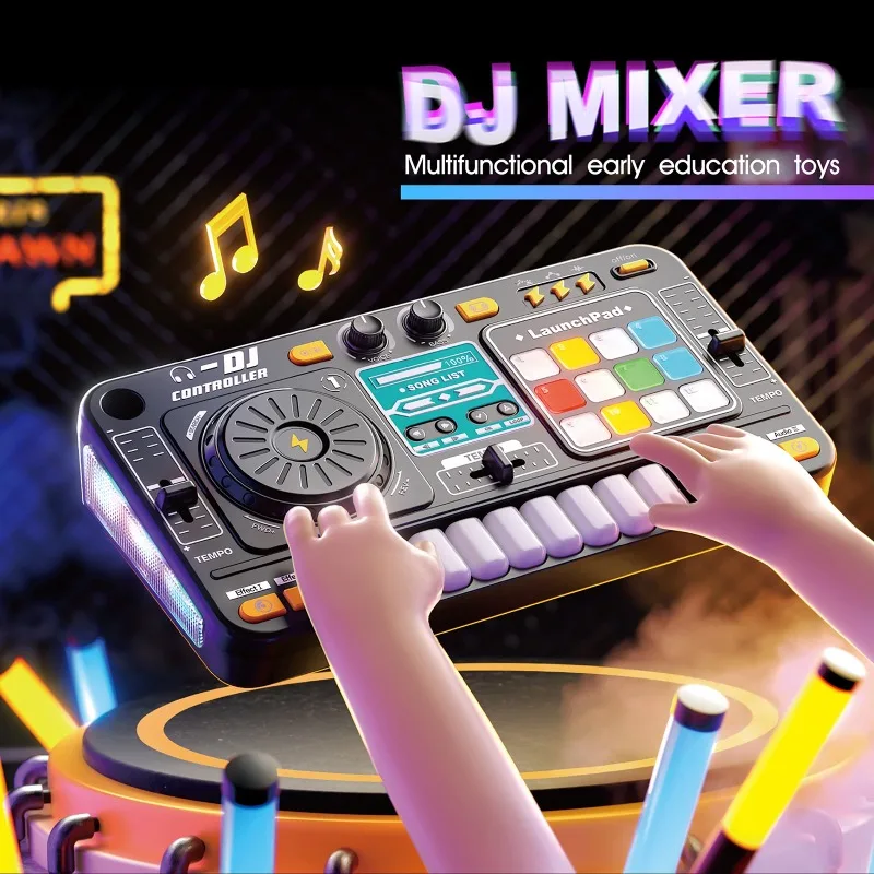 DJ Mixing Toys voor kinderen M - Musical Instrument Keyboard recensie en prijs
