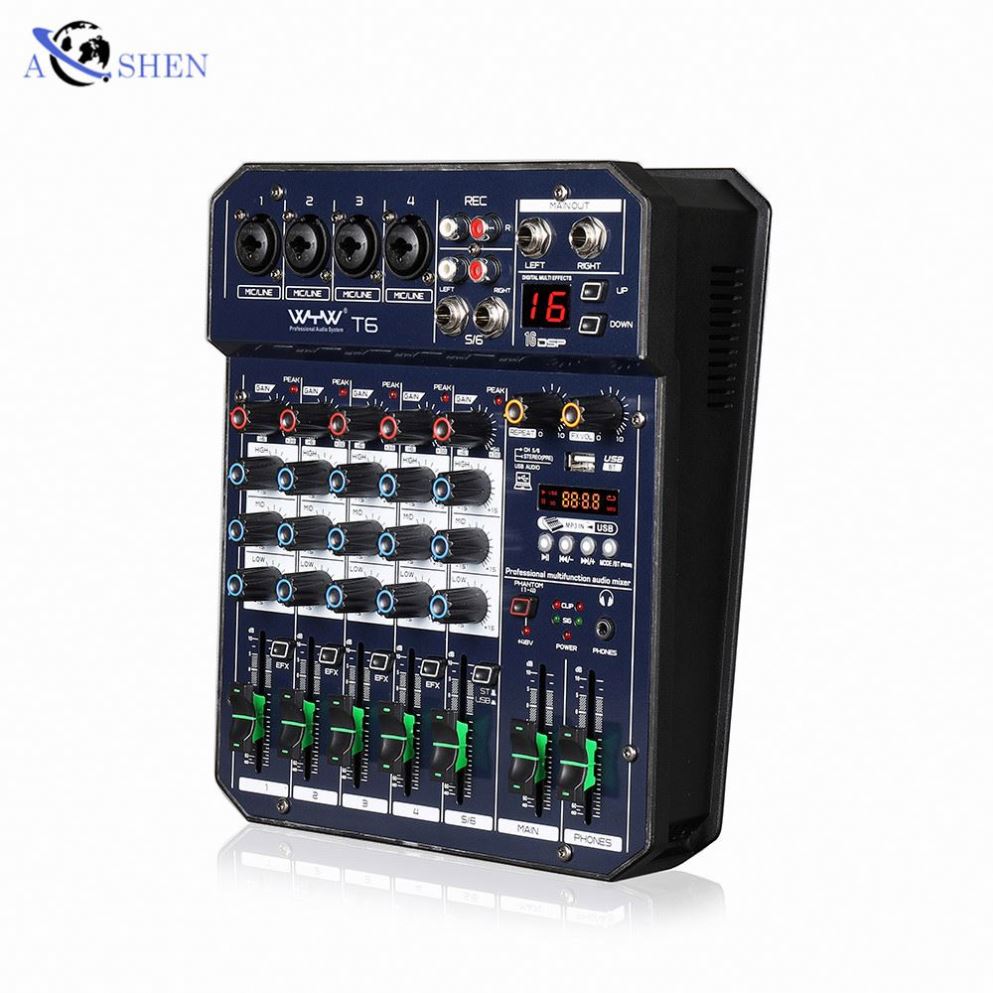 AOSHEN Audio Mixer voor DJ Muz - Musical Instrument Video recensie en prijs