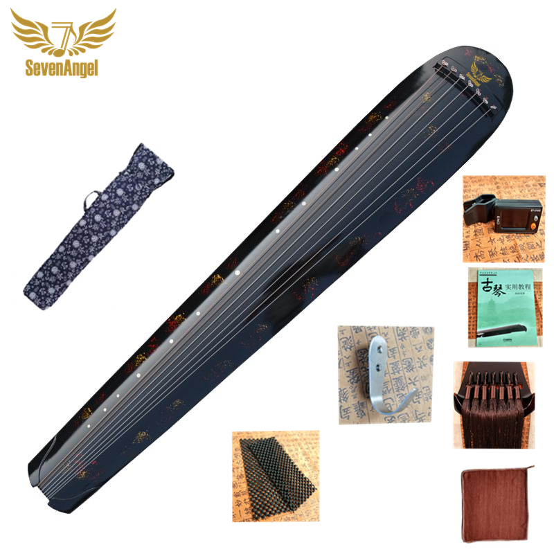 SevenAngel Guqin HunDun 7-snar - Musical Instrument Video recensie en prijs