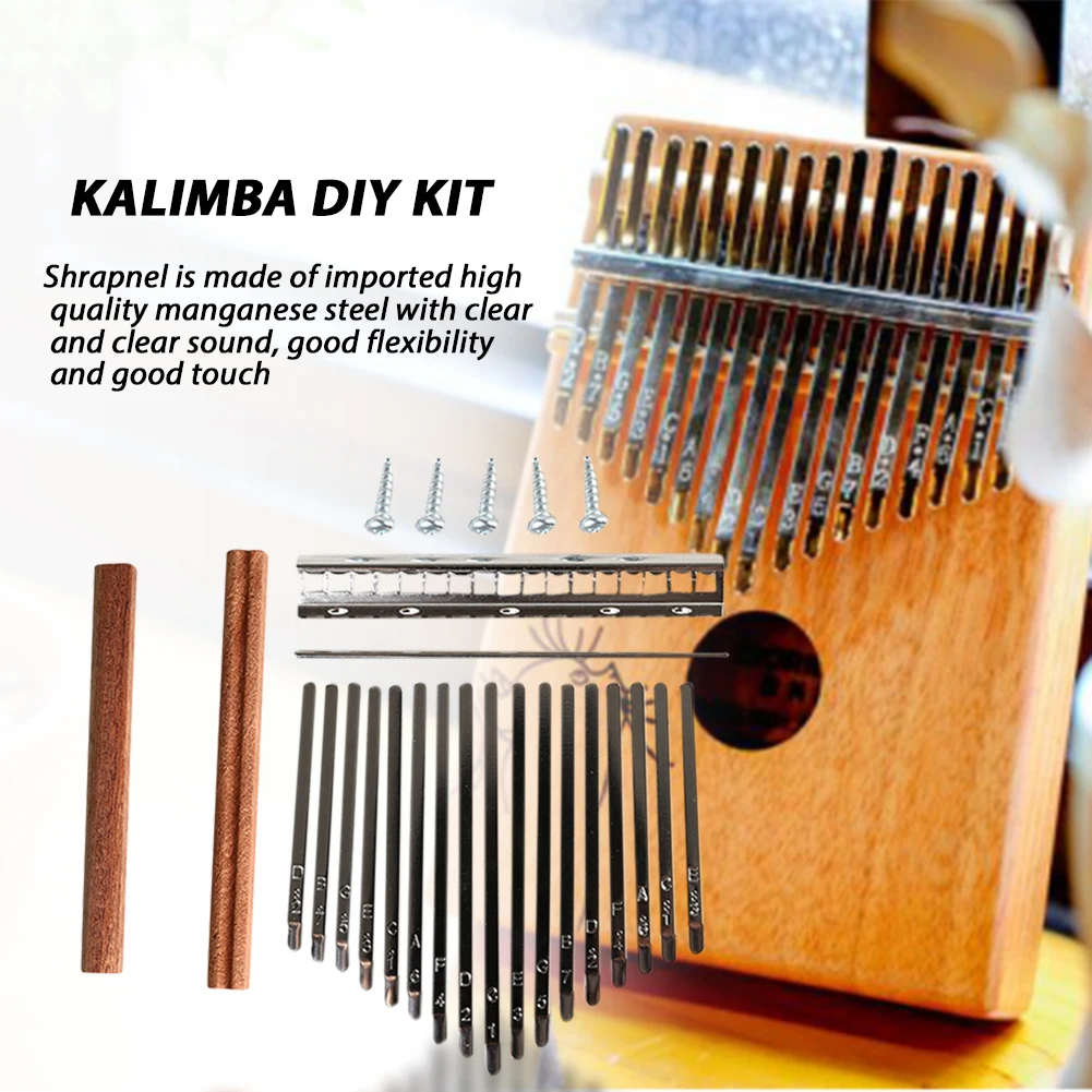 DIY 17-toons Kalimba-toetsen T - Musical Instrument Diy recensie en prijs