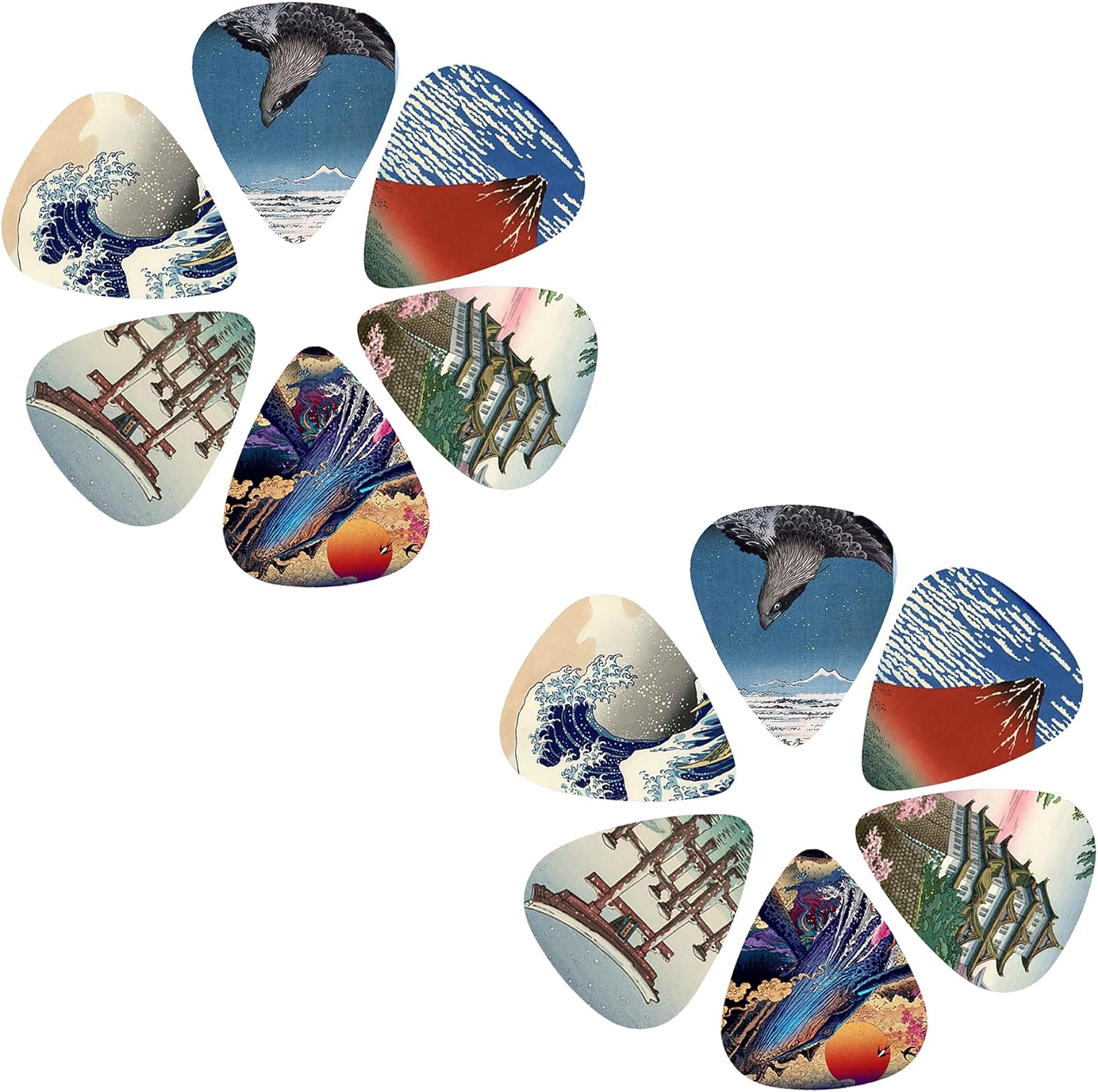 Nieuwe 12 stks/set Plectrums-J - Musical Instrument Fagot recensie en prijs