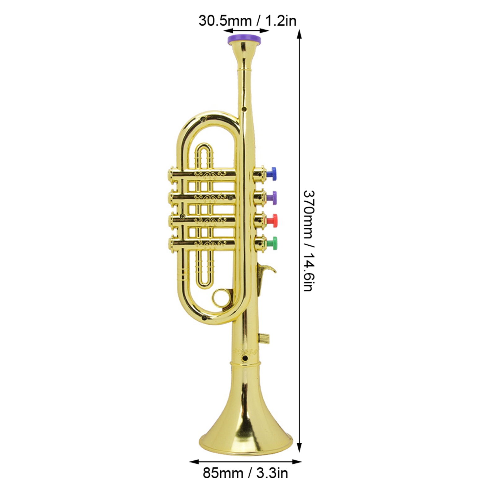 Kid Trumpet Gouden gecoate kun - Musical Instrument Fagot recensie en prijs