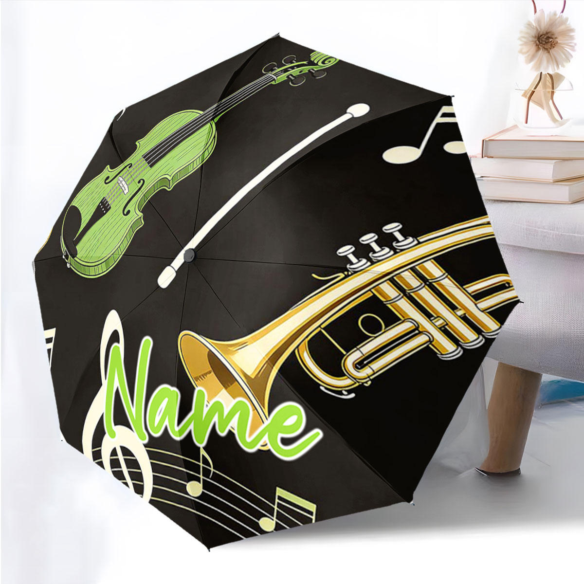 Paraplu met aangepaste naam, m - Musical Instrument And Names recensie en prijs
