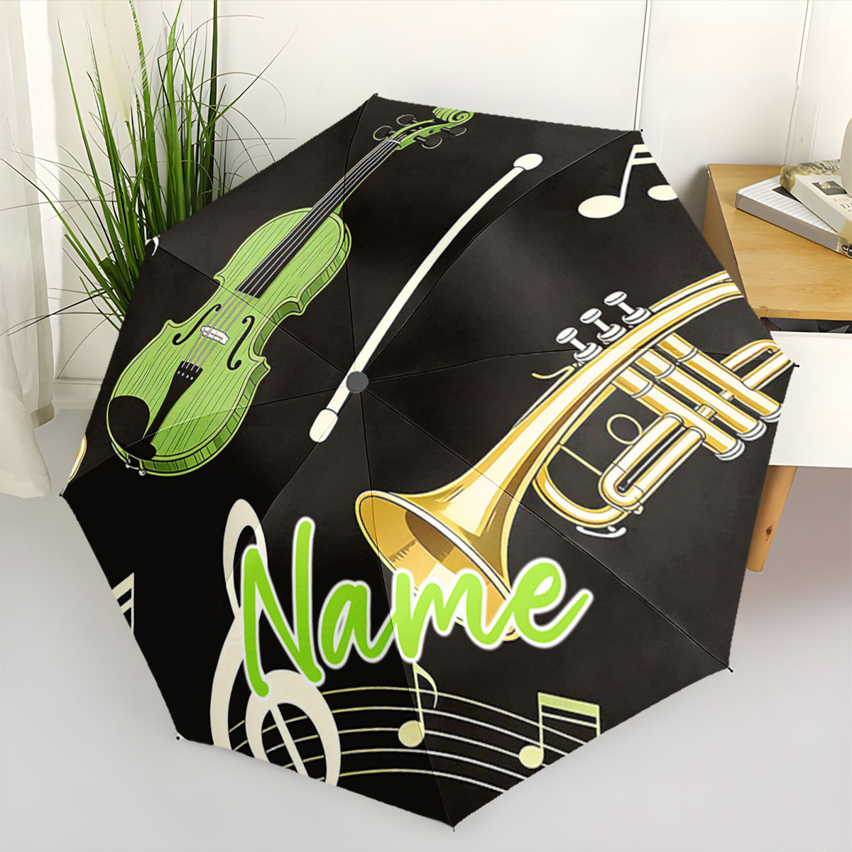 Paraplu met aangepaste naam, m - Musical Instrument And Names recensie en prijs